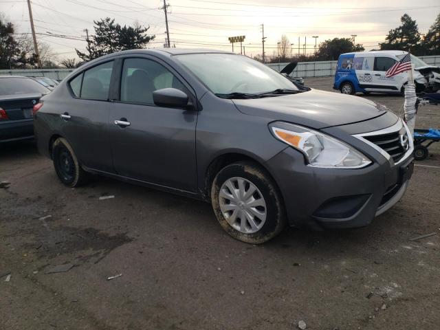 3N1CN7AP6KL845785 - 2019 NISSAN VERSA S GRAY photo 4