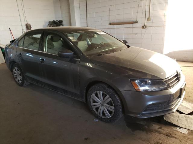 3VW2B7AJ6HM392295 - 2017 VOLKSWAGEN JETTA S GRAY photo 4