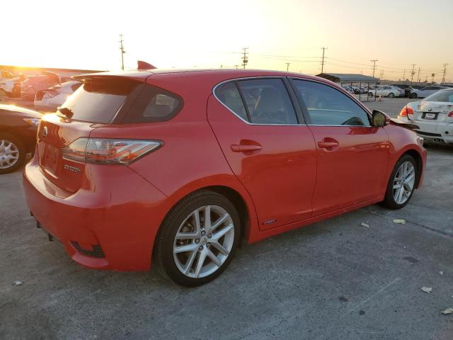 JTHKD5BH8H2287129 - 2017 LEXUS CT 200 RED photo 3