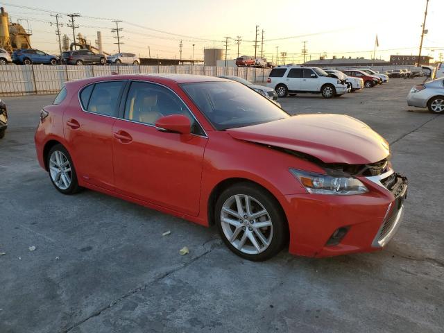 JTHKD5BH8H2287129 - 2017 LEXUS CT 200 RED photo 4