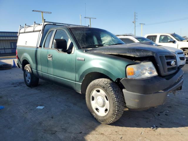 1FTRF12V28KD93357 - 2008 FORD F150 GREEN photo 4