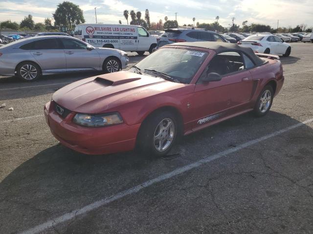 1FAFP44453F335997 - 2004 FORD MUSTANG RED photo 1