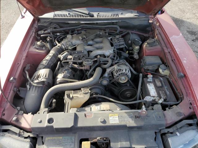 1FAFP44453F335997 - 2004 FORD MUSTANG RED photo 11