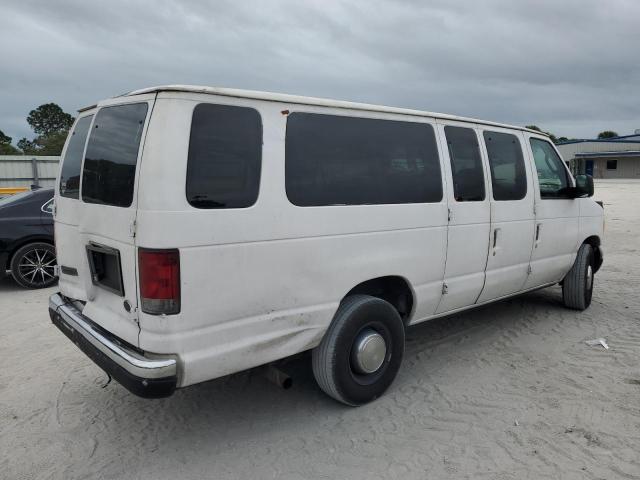 1FBSS31L23HB62302 - 2003 FORD ECONOLINE E350 SUPER DUTY WAGON WHITE photo 3