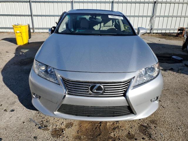 JTHBK1GG0E2136862 - 2014 LEXUS ES 350 SILVER photo 5