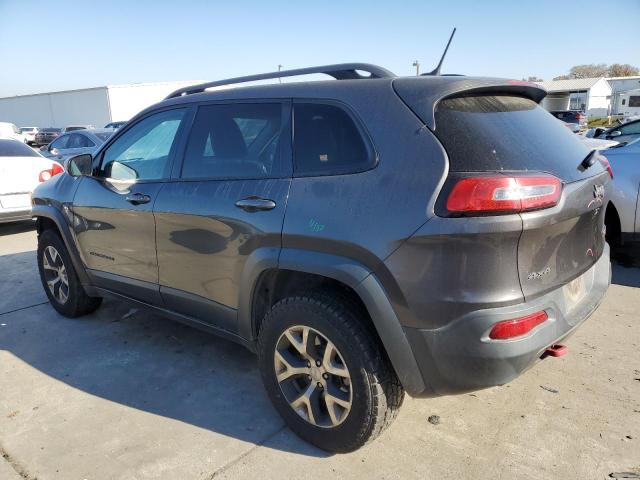 1C4PJMBS8FW524844 - 2015 JEEP CHEROKEE TRAILHAWK CHARCOAL photo 2