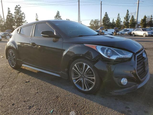 KMHTC6AE4GU288542 - 2016 HYUNDAI VELOSTER TURBO BLACK photo 4