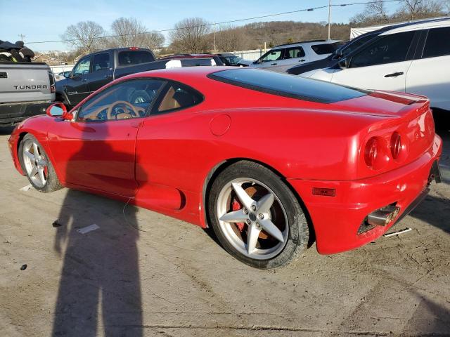 TNV1N230185999056 - 2004 FERRARI 360 MODENA RED photo 2