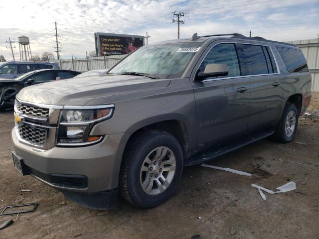 1GNSKGKC3HR345055 - 2017 CHEVROLET SUBURBAN K1500 LS GRAY photo 1