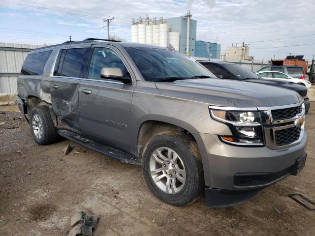 1GNSKGKC3HR345055 - 2017 CHEVROLET SUBURBAN K1500 LS GRAY photo 4