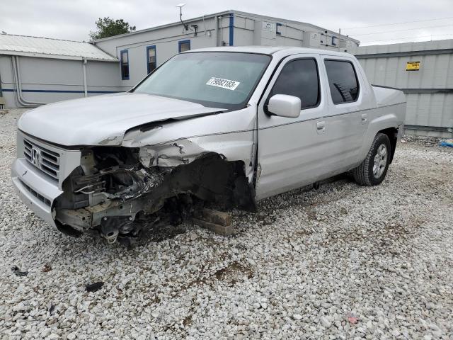 2HJYK16556H518594 - 2006 HONDA RIDGELINE RTL SILVER photo 1