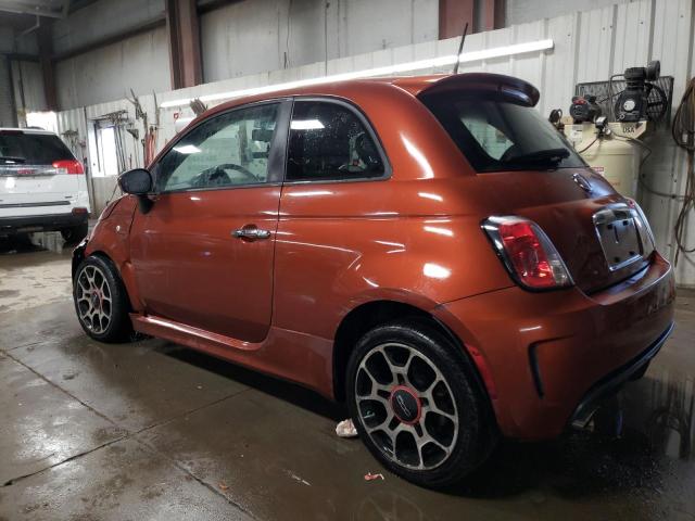 3C3CFFHH6DT612807 - 2013 FIAT 500 SPORT ORANGE photo 2