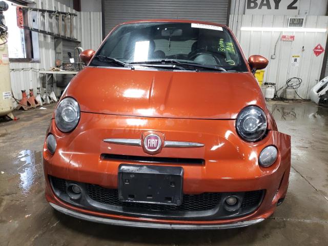 3C3CFFHH6DT612807 - 2013 FIAT 500 SPORT ORANGE photo 5