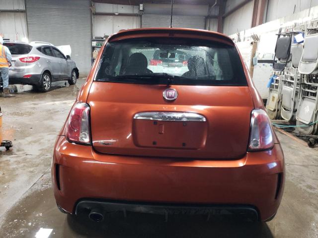 3C3CFFHH6DT612807 - 2013 FIAT 500 SPORT ORANGE photo 6