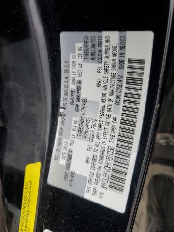 3MYDLBYV0HY151038 - 2017 TOYOTA YARIS IA BLACK photo 12