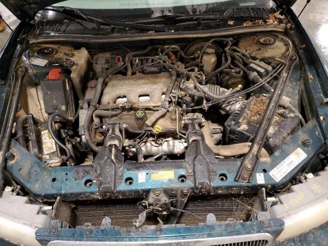 2G4WY52M5X1467005 - 1999 BUICK CENTURY LIMITED GREEN photo 11