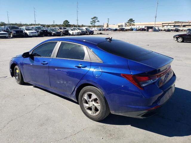 5NPLL4AGXMH038710 - 2021 HYUNDAI ELANTRA SE BLUE photo 2