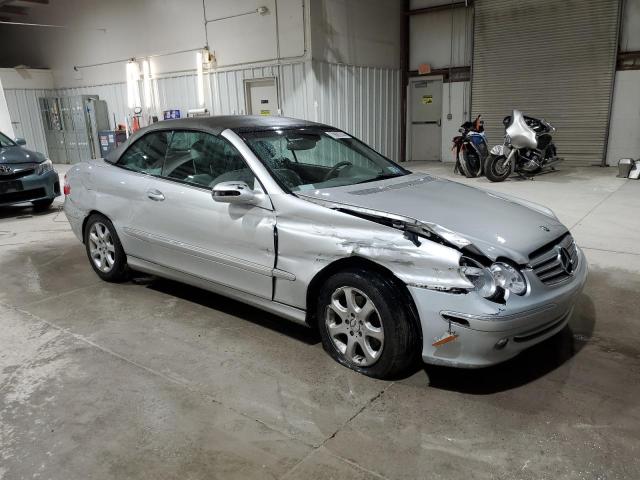 WDBTK65G74T031166 - 2004 MERCEDES-BENZ CLK 320 SILVER photo 4