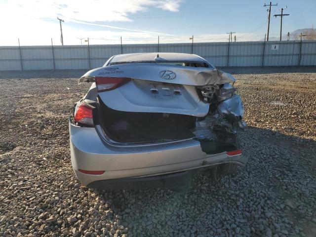 KMHDH4AE2EU104819 - 2014 HYUNDAI ELANTRA SE SILVER photo 6