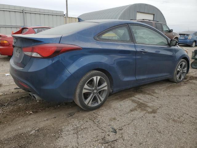 KMHDH6AH2EU028461 - 2014 HYUNDAI ELANTRA CO GS BLUE photo 3