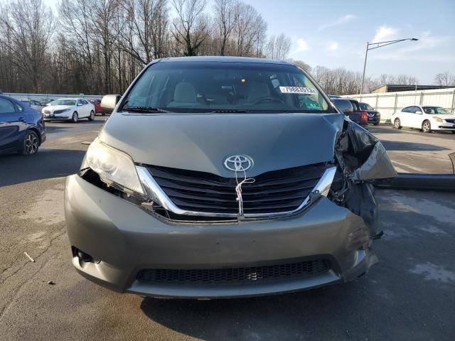 5TDKK3DC0BS153213 - 2011 TOYOTA SIENNA LE BLACK photo 5