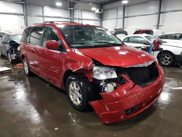 2A8HR54P08R699301 - 2008 CHRYSLER TOWN & COU TOURING RED photo 4