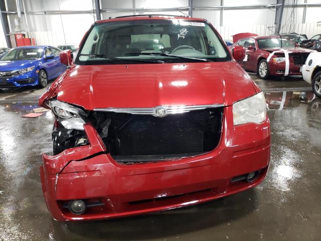 2A8HR54P08R699301 - 2008 CHRYSLER TOWN & COU TOURING RED photo 5