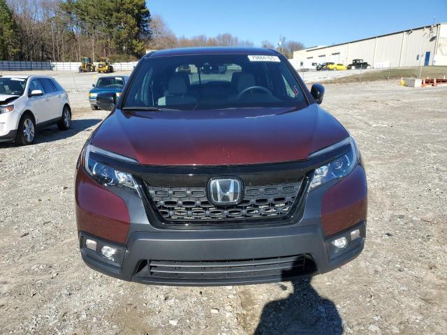 5FNYF8H58MB038843 - 2021 HONDA PASSPORT EXL BURGUNDY photo 5