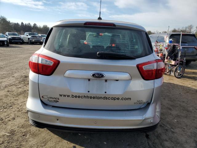 1FADP5BUXFL117351 - 2015 FORD C-MAX SEL SILVER photo 6