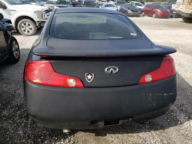 JNKCV54E45M425852 - 2005 INFINITI G35 BLACK photo 6