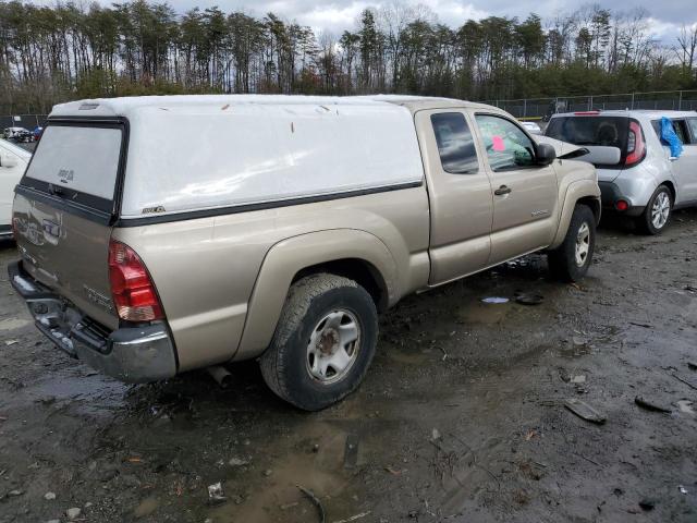 5TETU62N05Z092537 - 2005 TOYOTA TACOMA PRERUNNER ACCESS CAB GOLD photo 3