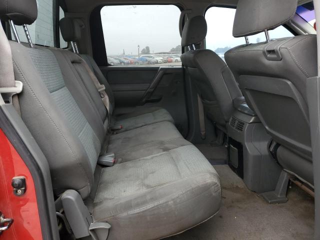 1N6BA07A35N553611 - 2005 NISSAN TITAN XE RED photo 10