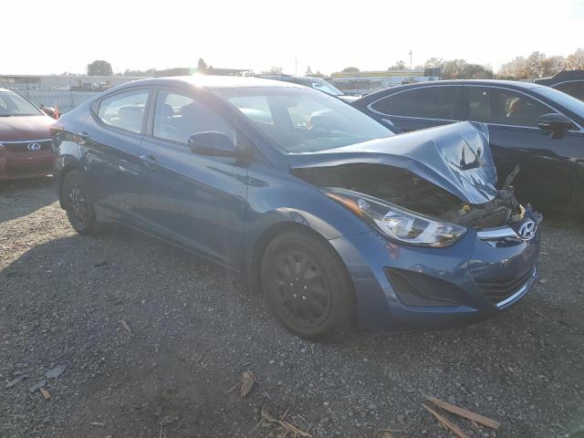 KMHDH4AE2GU601131 - 2016 HYUNDAI ELANTRA SE BLUE photo 4