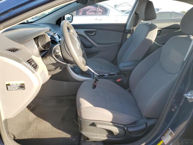 KMHDH4AE2GU601131 - 2016 HYUNDAI ELANTRA SE BLUE photo 7