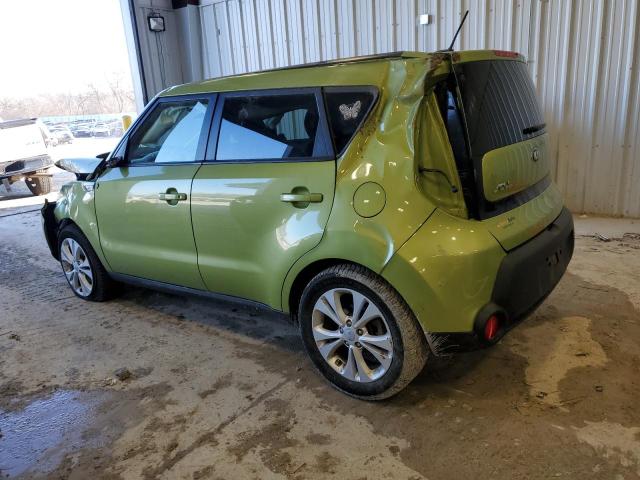 KNDJP3A5XF7759301 - 2015 KIA SOUL + GREEN photo 2