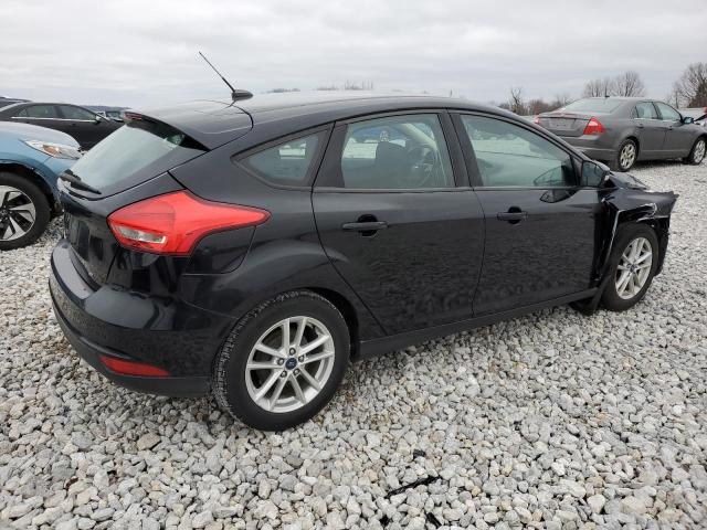 1FADP3K21HL200639 - 2017 FORD FOCUS SE BLACK photo 3