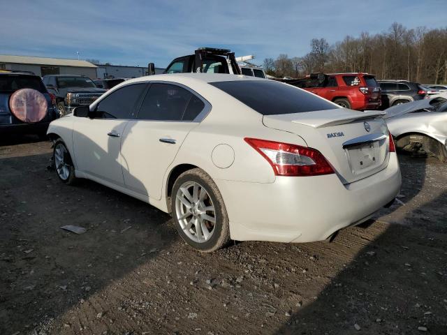 1N4AA5APXBC803464 - 2011 NISSAN MAXIMA S WHITE photo 2