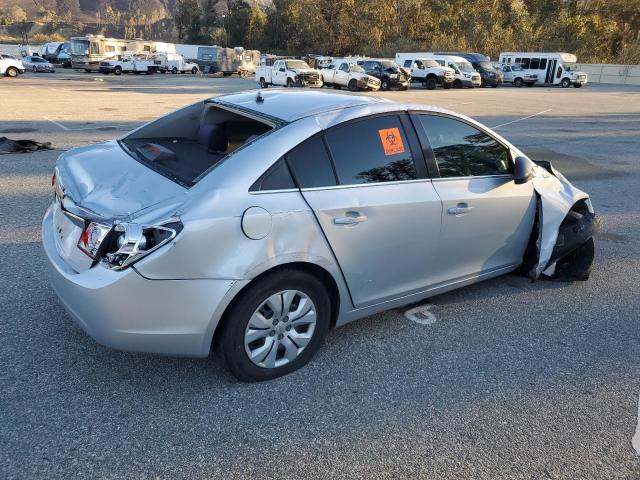 1G1PC5SH9C7340841 - 2012 CHEVROLET CRUZE LS SILVER photo 3