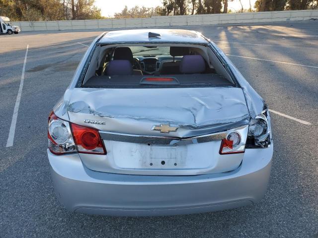 1G1PC5SH9C7340841 - 2012 CHEVROLET CRUZE LS SILVER photo 6