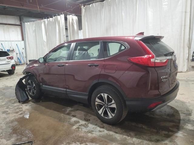 5J6RW6H38HL008715 - 2017 HONDA CR-V LX MAROON photo 2