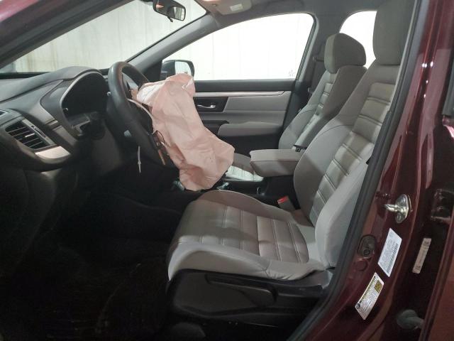 5J6RW6H38HL008715 - 2017 HONDA CR-V LX MAROON photo 7