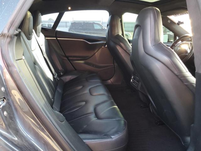 5YJSA1E28GF139360 - 2016 TESLA MODEL S CHARCOAL photo 10