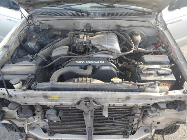 5TESN92N74Z310448 - 2004 TOYOTA TACOMA XTRACAB PRERUNNER ვერცხლისფერი ფოტო 11