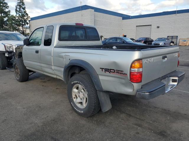 5TESN92N74Z310448 - 2004 TOYOTA TACOMA XTRACAB PRERUNNER ვერცხლისფერი ფოტო 2