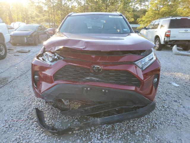 2T3C1RFV9MW173759 - 2021 TOYOTA RAV4 XLE PREMIUM RED photo 5