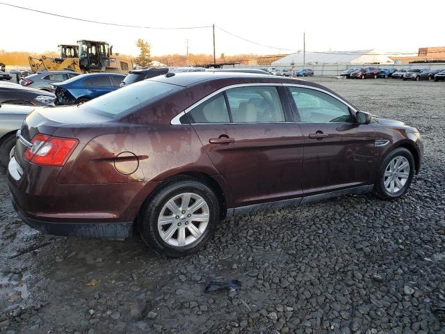 1FAHP2DWXAG133419 - 2010 FORD TAURUS SE BURGUNDY photo 3