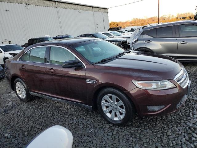 1FAHP2DWXAG133419 - 2010 FORD TAURUS SE BURGUNDY photo 4