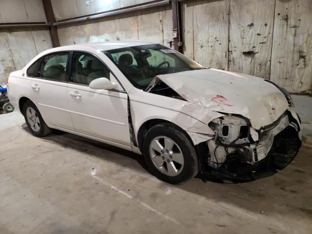 2G1WT58K579224295 - 2007 CHEVROLET IMPALA LT WHITE photo 4