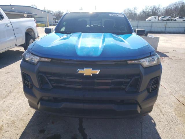 1GCPTBEK3P1200628 - 2023 CHEVROLET COLORADO BLUE photo 5