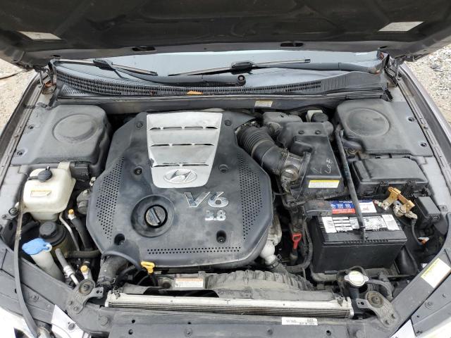 KMHFC46F16A103916 - 2006 HYUNDAI AZERA LIMI SE GRAY photo 11